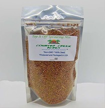 Top It Off! 14 oz Microgreen Sprouting Mix - Perfect Blend of Non-GMO Ra... - £22.40 GBP