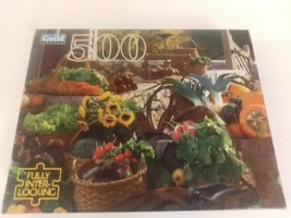 Guild Autumn Harvest 500 Piece Jigsaw Puzzle 15 1/2&quot; X 18&quot; 1996 Ages 10 ... - $29.99