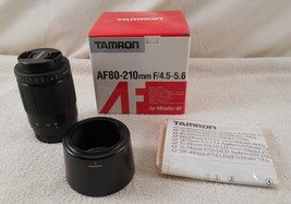Tamron Model 278DM ~ AF 80-210mm F/4.5-5.6 Lens for Minolta-AF ( New ) - £42.09 GBP