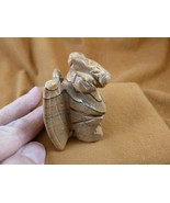 Y-GAR-720) little Tan Jasper statue GARGOYLE gemstone GARGOYLES Gothic stone - $24.99