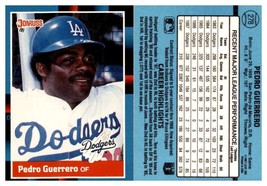 1988 Donruss #278 Pedro Guerrero  ID:45430 - $1.67