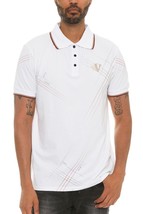 Men&#39;s White Version Couture Polo Button Down Shirt (2XL) - $34.65