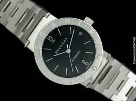Bvlgari Bvlgari (Bulgari) Mens Ss Steel Watch, Bb 33 Ss Auto - Mint - Warranty - £1,366.97 GBP