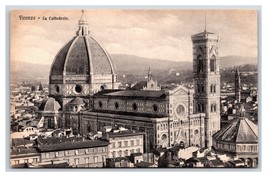 La Cattedrale Cathedral Firenze Florence Italy UNP DB Postcard D20 - £2.14 GBP