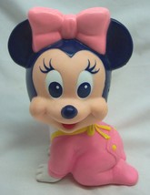 Vintage Arco Walt Disney Cute Baby Minnie Mouse 5&quot; Plastic Toy Figure 1984 - £11.61 GBP