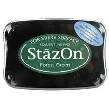 StazOn Solvent Ink Pad Forest Green - $27.98