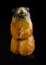 Vintage Beaver figurine - Goebel Germany - Gopher statue -  porcelain Hamster -  - £58.98 GBP