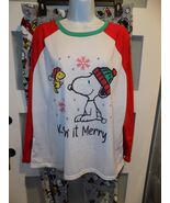 PEANUTS Snoopy &amp; Woodstock 2pc Pajama Set Size XXL Women&#39;s Set NEW - $592.43 MXN