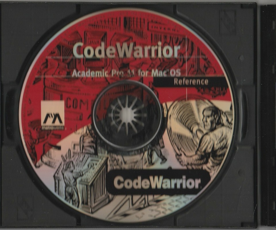 CodeWarrior Reference Academic Pro 11 for Mac OS Software by MetroWerks 1997 Item image 3