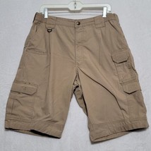 5.11 Tactical Series Cargo Shorts Mens 34 Khaki Brown Canvas Workwear Ca... - £16.62 GBP