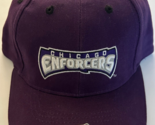 New Vintage Chicago Enforcers XFL Strap back Adult OSFA Purple Hat - £14.82 GBP