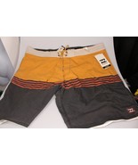 billabong Mens fifty50 lt boardshort mustard sz 36 m123mffl - $39.60