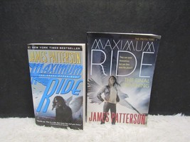 Lot of 2 James Patterson Pb Bks, Maximum Ride The Angel Experiment, The Final... - £3.70 GBP