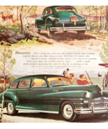 1947 Chrysler Gyrol Fluid Drive Advertisement Automobilia Forest Green D... - €25,75 EUR