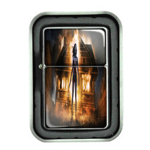 Halloween D8 Flip Top Oil Lighter Windproof - £11.12 GBP