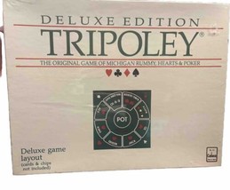 Deluxe Edition Tripoley Game Layout  Cadaco Vintage 1989 Sealed - £19.43 GBP