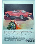 Ford  Agnes Got Her Mustang Hardtop Advertisement Art 1965 - $9.59 CAD