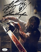  Andrew Bryniarski Signed Autograph 8x10 Photo Leatherface Texas Chainsaw Jsa - £55.35 GBP