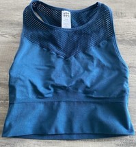 JoyLab~Seamless~High Neck~Longline~Activewear~Sports Bra~size S~Royal Blue - $19.79
