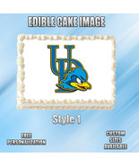 Delaware Edible Image Topper Cupcake Frosting 1/4 Sheet 8.5 x 11" - $11.75