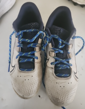 Nike Hyperdiamond 4 Softball Cleats DC8990-400 White/Blue 6.5 US Womens ... - $28.70