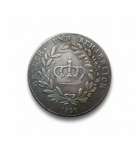 1826 Luis I Baviera Rey Fantasía Medalla Restrike Numismática Coleccionable - $18.57 CAD