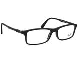 Ray-Ban Eyeglasses RB 7017 5196 Matte Black Rectangular Frame 54[]17 145 - $149.99