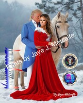 Donald Trump and Melania Trump wall Art - $27,879.27 MXN