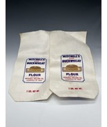 Vintage Mitchell&#39;s Pure Buckwheat Flour 5lb Bag Clearfield PA EMPTY - $18.46