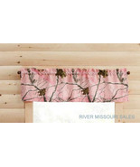 RealTree AP Window Valance, Pink, Camo Outdoors Design Decor. 60&quot; x 14&quot; ... - $258.67 MXN