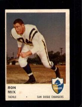 1961 Fleer #162 Ron Mix Ex Chargers Hof *X93831 - £6.77 GBP