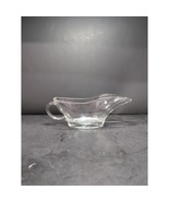 Anchor Hocking Gravy Boat, Vintage Clear Glass Gravy Server, 10oz Gravy ... - $187.60 MXN