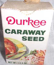 Vintage Durkee Caraway Seed (Box Still Some In Box) - $6.83 CAD