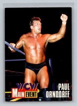 Paul Mr. Wonderful Orndorff #10 1995 Cardz WCW Main Event WWE - £1.56 GBP