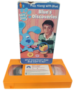 Nick Jr. Blue’s Clues Blue&#39;s Discoveries VHS 1999 Nickelodeon Solar System  - $10.36