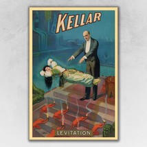 Kellar Levitation Vintage Magic Unframed Print Wall Art - $939.11 MXN