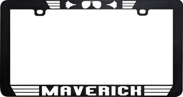 Maverick Navy Top Gun Pilot Metal License Plate Frame - $12.86+