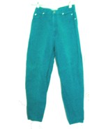 Melbourne Elements Turquoise Straight Leg Denim Jeans 100% Cotton Size 8 - £23.34 GBP