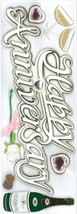 Jolee&#39;s Boutique Title Waves Dimensional Stickers-Happy Anniversary - £6.24 GBP