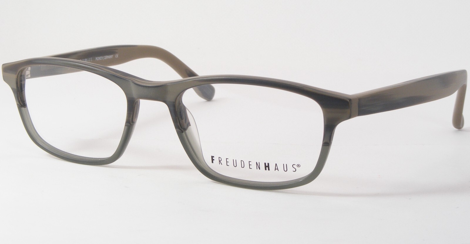 FreudenHaus Toni M.H.Smo Taupe Unique Rare Lunettes Monture 49-17-140mm - $110.09