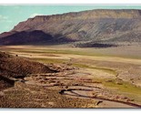 Albert Rim Birds Eye View Lake County Oregon OR UNP Chrome Postcard J19 - $3.91