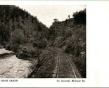 Vtg Postcard c 1908 &quot;In Red Rock Canon&quot; On Colorado Midland Railway Misp... - £11.18 GBP