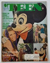 VTG &#39;Teen Magazine March 1970 Vol 14 #3 Mickey Mouse Disney on Parade - £18.90 GBP