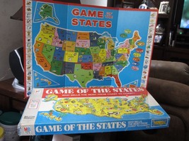 Vintage 1975 Milton Bradley Game of the States Board Game - $21.77