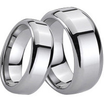 coi Jewelry Tungsten Carbide Couple Wedding Band Ring-136 - £55.94 GBP