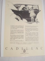 1923 Ad Cadillac Motor Car Company, Detroit, Michigan - £6.25 GBP