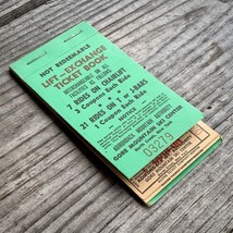 1960&#39;s Gore Mountain Vintage Ski Lift Ticket Book New York Travel Authentic Adk - £95.67 GBP