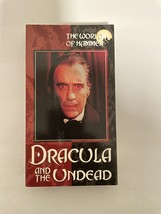 Dracula And The Undead: World Of Hammer-Oliver Reed Vhs - £7.93 GBP