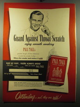 1950 Pall Mall Cigarettes Ad - throat-scratch - £14.77 GBP