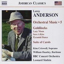 Anderson: Orchestral Music 5 by Leroy Anderson (2008-11-18) [Audio CD] - £18.17 GBP